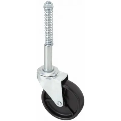 OEM Stem Caster: Swivel - Extended-Stem Threaded Stem Casters for Ladders