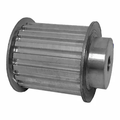Dayton Timing Pulley: Trapezoidal, Plain, For T5 Timing Belt Section, For 25 mm Belt Wd - T5 Section Timing Belt Pulleys