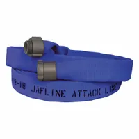 JAFLINE Fire Hose: Double Jacket, 3 in Hose Inside Dia, 25 ft Hose Lg, Blue (MPN JL300B025-NH250)