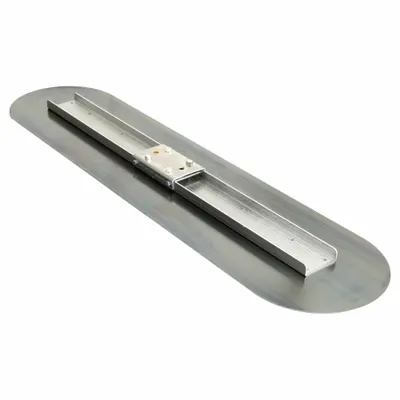 KRAFT TOOL Bull Float: Blade Material Blue Steel, Blade Shape Round - Concrete Push Floats
