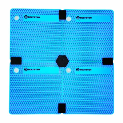 BOLTSTER Silicone Fastener Organizer, Blue - Flexible Tool Trays & Holders