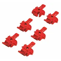 BRADY Fuse Blockout Device: Fuse Block, For Fuse Circuit Breaker Type, 65751, 6 PK