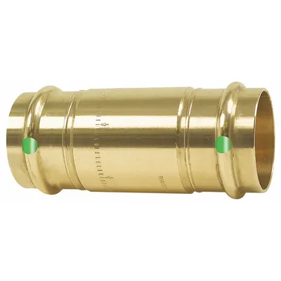 VIEGA PROPRESS Check Valve: Inline Valve Body, 1/2 in Pipe Size, Press x Press, Bronze - Lead-Free Bronze Poppet Check Valves
