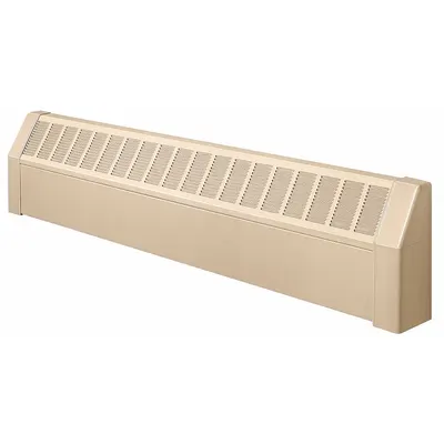 BEACON MORRIS Hydronic Baseboard Heater Cabinet: Baseboard Heater Cabinets, 8 ft Lg, Beige - Cabinets for Hydronic Baseboard Heaters
