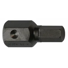This APEX hex impact bit is designed for use with impact drivers in fastening applications. It features a 3/8 in industry size, imperial hex head, and standard length. Impact rated and sold in a 5-pack.