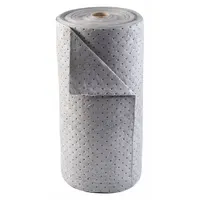 CONDOR Sorbent Roll: Gray, Polypropylene, 150 ft Roll Lg, 30 in Roll Wd, Bale (MPN 35ZR29)