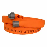 JAFLINE Fire Hose: Double Jacket, 1 1/2 in Hose Inside Dia, 100 ft Hose Lg, Orange (MPN JL150O100-NP150)