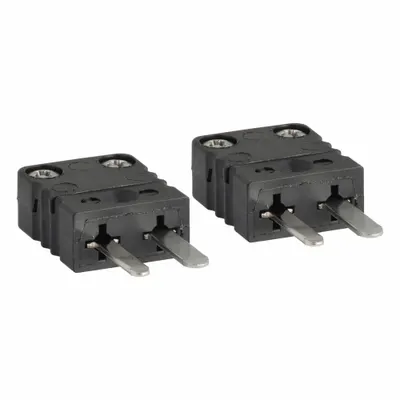FLUKE Thermocouple Plug: Jack, For Type J Thermocouple Type, Mini Plug, 2 Pins - Thermocouple Plugs