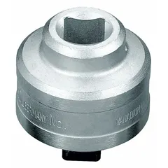 This GEDORE Dremometer features a ratcheted head design for access in confined spaces. It has a 3/4 in drive size and is used to measure and verify tightening torque on fasteners in industrial assembly, maintenance, and quality control applications.