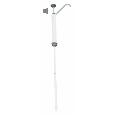 Dayton Hand Pump: Piston Action, Pump with Hose & Spout, Polypropylene Housing - Down-Stroke Drum Pumps