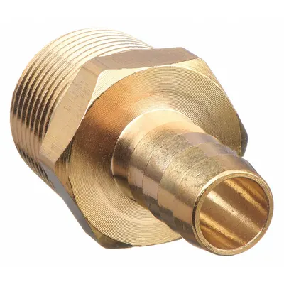 OEM Brass Multipurpose Rigid Barbed Hose Fitting - Brass Multipurpose (Air, Water, Chemical) Rigid Barbed Hose Fittings