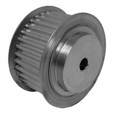 Dayton Timing Pulley: Trapezoidal, Plain, For T5 Timing Belt Section, For 25 mm Belt Wd - T5 Section Timing Belt Pulleys