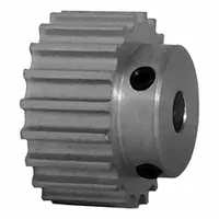 DAYTON Timing Pulley: Curvilinear, Fixed, For HTD Timing Belt Section, For 9 mm Belt Wd, 20 Teeth (MPN 20-5M09-6A3)
