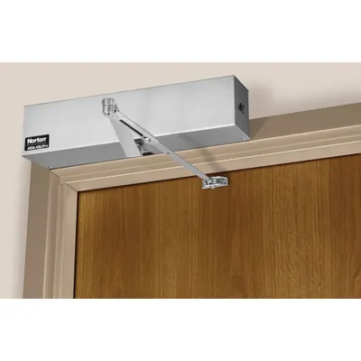 NORTON Door Operator: Low Energy, Heavy Duty, 4 3/4 in Wd, 5 3/16 in Ht - Low Energy Door Operators for Limited Traffic