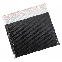 Bubble Mailers,13 3/4x11",Black,PK48: 13 3/4 in Usable Wd, 11 in Usable Lg, 11 in Outside Lg, 48 PK (MPN GBM1311BK)