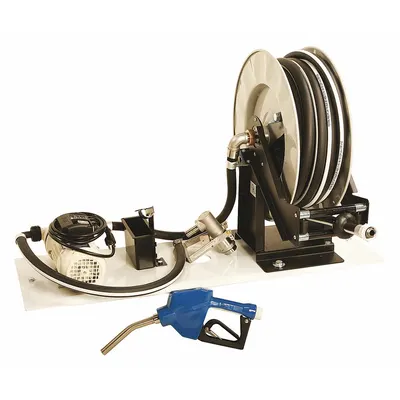 LIQUIDYNAMICS INC. Electric Drum Pump: 115 V AC, 1/10 hp HP, Polypropylene - Drum-Mount DEF Dispensing Pump Systems