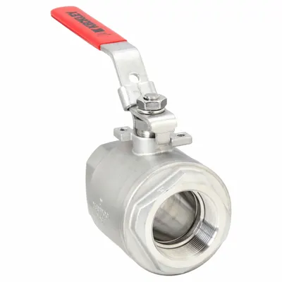 KECKLEY Manual Two-Way Ball Valve: 2 in, Stainless Steel, Straight, FNPT x FNPT - Stainless Steel Ball Valves