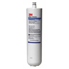 This quick-connect water filter is designed for drinking fountains and beverage machines. It uses carbon filter media to reduce chlorine odor, improving water taste and clarity. With a flow rate of 1.5 gpm and a capacity of 9,000 gallons, it is suitable for commercial foodservice and office environments.
