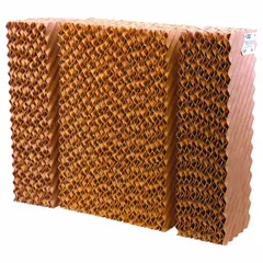 Cellulose cooling media for portable evaporative coolers. Sold as a 3-pack. Designed for use with Portacool and Cyclone portable evaporative coolers. Cools air through water evaporation for general-purpose applications.