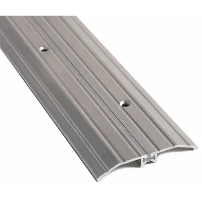 NATIONAL GUARD 8424-48 Aluminum Saddle Threshold, 4 ft, Fluted - Saddle Thresholds