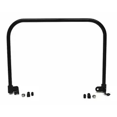 This brake kit is a replacement assembly for wheelchairs, compatible with Invacare and other brands including Jennings, Evermed, ProBasics, Staxi, and Sunrise Medical. It provides parking and stopping control for manual wheelchairs in healthcare and institutional settings.