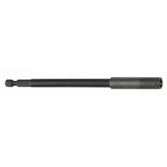 This 5-pack of extended-reach bit holders is designed for power tool use. Each holder features a 1/4-inch hex compatible bit shank and magnetic retention for secure bit holding. Suitable for assembly, maintenance, and repair tasks in industrial settings.