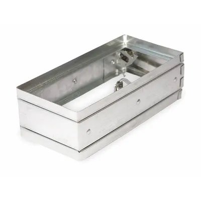 Dayton 13.8"H 11.8"W 3.7"L GStl Sprng Fire Dmpr: Static, 11 3/4 in H, 13 3/4 in W - Rectangular Fire Dampers