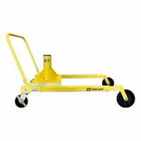 OZ LIFTING PRODUCTS Mounting Base: Mobile Pedestal, 1,200 lb Max Load Capacity, Steel (MPN OZWB1-TP)