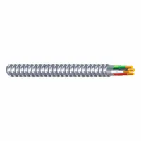 SOUTHWIRE Metal Clad Cable: 4 AWG, 3 Conductors, Copper, 50 ft, Aluminum, Std, THHN (MPN 68715299-50)