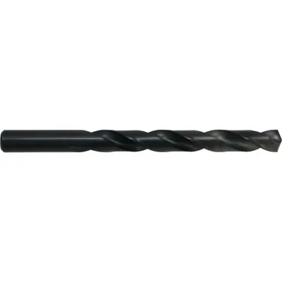 CHICAGO-LATROBE Jobber Length Drill Bit: Letter A, 135° Split Point, Black Oxide HSS - NAS-Spec High-Speed Steel Jobber-Length Drill Bits for Aerospace