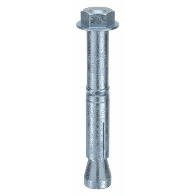 MKT FASTENING M12 x 18 mm Steel Wedge Anchor, Zinc Plated, 20-Pack - Steel Wedge Anchors