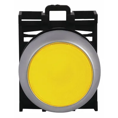 EATON Flush Push Button: 22 mm Mounting Size, Non-Metallic - Illuminated Flush-Mount Push-Button Operators