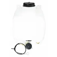 Washer Reservoir: 1/2 gal, Plastic, Installation Hardware/Pump, Agriculture/Construction/Marine (MPN 400711S)