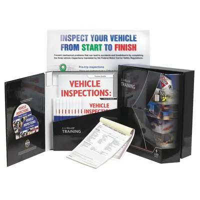JJ KELLER Training Video: Driving Safety, Vehicle Inspections: Tractor Trailers Training - Vehicle Inspection Training