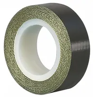TAPECASE Cloth Tape: 1 in Wd, 5 yd Lg, 5 mil Thick, Silicone, Polyethylene Coated Cloth, Black (MPN 15C806)