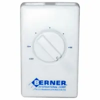 Line Voltage Analog Thermostat: 24 to 277V AC, Plastic/Steel, 4 1/2 in x 2 3/4 in x 2 3/8 in (MPN 9502DS2T-P)