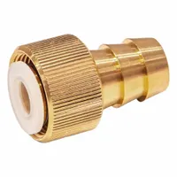 JW WINCO Fluid Valve Connector Piece: For GN 880, Straight, 22 mm Nominal Size, Copper, Brass (MPN 880.1-22-A)