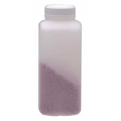 APPROVED VENDOR HDPE Rectangular Lab Bottle, 500 mL, White, Opaque, 43-400 mm Screw Closure