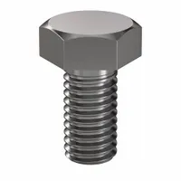 Hex Head Cap Screw: Steel, Class 8.8, Plain, M8, Metric, 16 mm lg, Fully Threaded, Metric, 100 PK (MPN HC3808016-100P1)
