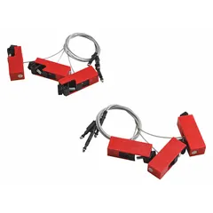 Clamp-on lockout for single-pole circuit breakers rated 120/277V AC without a hole in the switch tongue. Sold in a 6-pack. Does not include a cable tie slot. Used in lockout/tagout procedures to isolate electrical energy during maintenance.