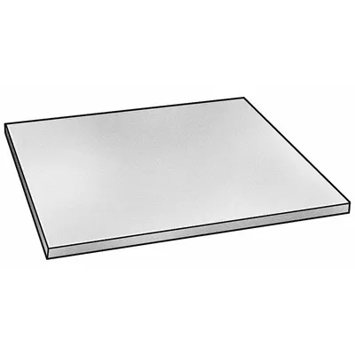 PEI Sheet: 0.25 in Thick, 24 in x 24 in, Amber, Opaque, 17,000 psi Tensile Strength - PEI Sheets & Bars