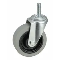 APPROVED VENDOR Stem Caster: 4 in Wheel Dia., 1 1/4 in Wheel Wd, Swivel, Swivel, 1/2 in Stem Dia. (MPN 32J828)