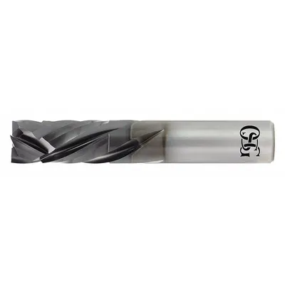 OSG Solid Router Bit: Compression Spiral, Diamond Coated, 4 Flute, 1/8" Cut Dia - Compression Spiral-Flute Router Bits for Composites