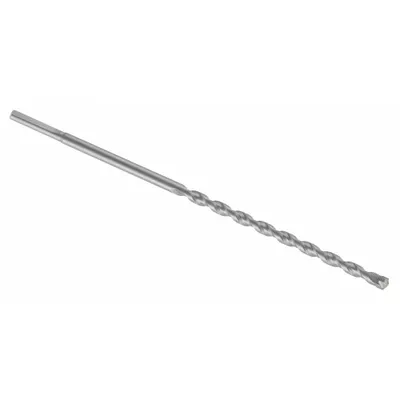BOSCH Round Hammer Drill: 3/8 in Drill Bit Size, 10 in Max Drilling Dp - Round-Shank Masonry Drill Bits