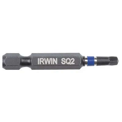 IRWIN Power Bit: Power Bit, Imperial/Metric, #2 Bit Size, S2 Bit Industry Size - Impact Bits