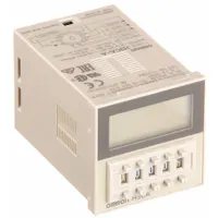 OMRON Multi-Function Time Delay Relay: Panel Door Relay Mounting, 12 to 240V DC/24 to 240V AC (MPN H3CA-A)
