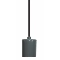 This general-purpose tether float switch is normally open for pump-down operation. Rated 120V AC and 13 A, it features a piggyback plug connection and PVC construction. A pipe clamp is required for mounting. Suitable for liquid level control in sump, sewage, and wastewater applications.