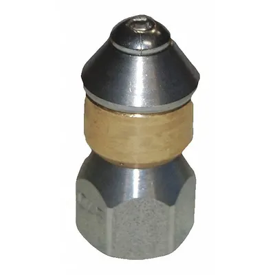 OEM Sewer Nozzle: 6 Nozzle Size - Jetted Sewer Nozzles