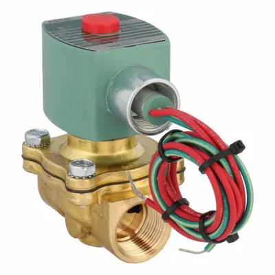 REDHAT Solenoid Valve: 2-Way, Normally Closed, 3/4 in Pipe Size, 220V AC/240V AC - 2-Way/2-Position, Normally Closed Solenoid Valves