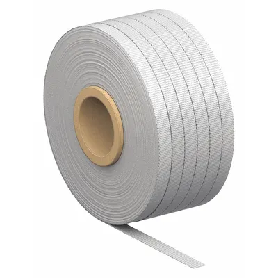OEM Plastic Strapping: 1,830 lb Break Strength - Woven Poly Cord Strapping